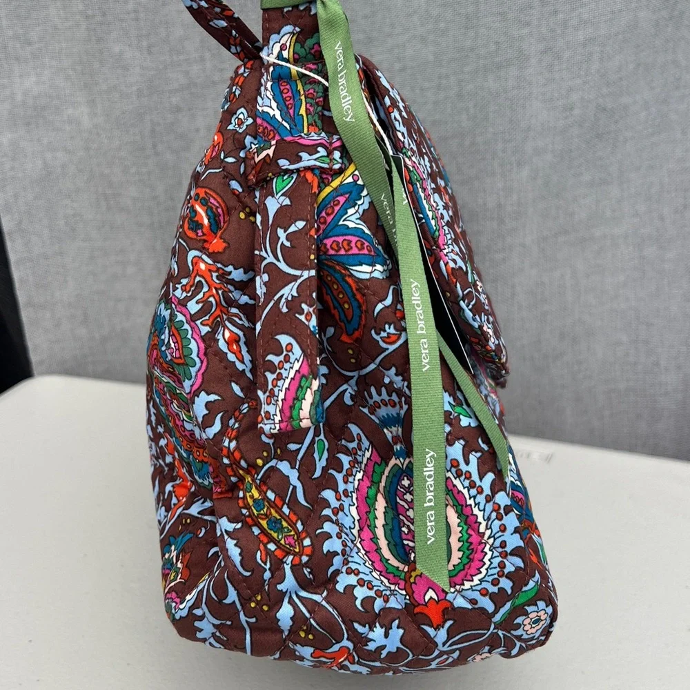 VERA BRADLEY Rothvale Shoulder bag Marrakesh Cinnamon textile floral brown